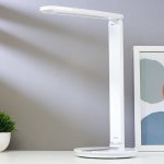 Лампа настольная сенсорная 16096/1WT 36xLED 4Вт 6000К белый 33х17х39 см