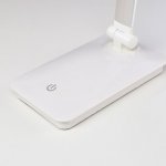 Лампа настольная сенсорная 16097/1SL LED 4Вт USB боло-серебристый 28,5х10,3х37,5 см