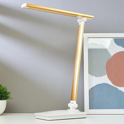 Лампа настольная сенсорная 16097/1GD LED 4Вт USB боло-золотой 28,5х10,3х37,5 см Лампа настольная сенсорная 16097/1GD LED 4Вт USB боло-золотой 28,5х10,3х37,5 см