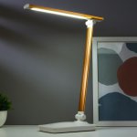 Лампа настольная сенсорная 16097/1GD LED 4Вт USB боло-золотой 28,5х10,3х37,5 см