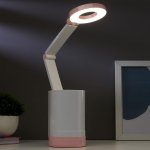 Лампа настольная сенсорная 16100/1 LED 4,5Вт USB АКБ 3 режима Микс 10х9х45,5 см