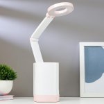 Лампа настольная сенсорная 16100/1 LED 4,5Вт USB АКБ 3 режима Микс 10х9х45,5 см