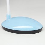 Лампа настольная 16105/1 LED 2Вт USB АКБ 3 режима синий 6,5х11х32,5 см