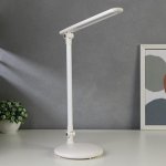 Лампа настольная сенсорная 16110/1WT LED 5Вт USB АКБ 3000/6000К белый 15х33,5х34 см