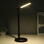 Лампа настольная сенсорная 16110/1BK LED 5Вт USB АКБ 3000/6000К черный 15х33,5х34 см