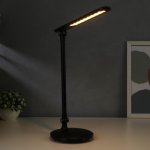 Лампа настольная сенсорная 16110/1BK LED 5Вт USB АКБ 3000/6000К черный 15х33,5х34 см
