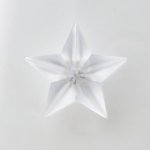 Ночник "Звезда" LED от батареек белый 8,5х9х3,5 см