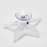 Ночник "Звезда" LED от батареек белый 8,5х9х3,5 см