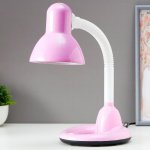 Лампа настольная 16112/1PK E27 40Вт розовый 14,5х16,5х42 см