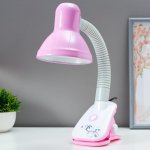 Лампа настольная 16114/1PK E27 40Вт розовый 12,5х13х44 см