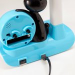 Лампа настольная с часами 16115/1 12хLED 2Вт МИКС 14х25х47 см