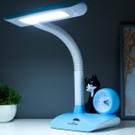 Лампа настольная с часами 16115/1 12хLED 2Вт МИКС 14х25х47 см