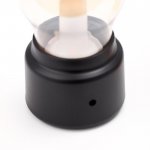 Ночник настольный 16058/1BK LED АКБ USB черный 5,8х5,8х11 см