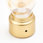 Ночник настольный 16058/1GD LED АКБ USB золото 5,8х5,8х11 см