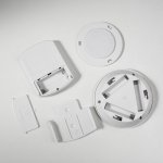 Ночник с ПДУ 16042/2  LED от батареек 3ААА белый 9х9х2 см