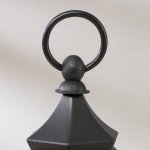 Ночник 16118/1 LED от батареек 3ААА черный 14х16х32,5 см