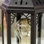 Ночник 16118/1 LED от батареек 3ААА черный 14х16х32,5 см