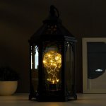 Ночник 16118/1 LED от батареек 3ААА черный 14х16х32,5 см