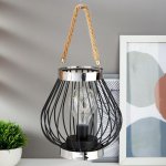 Ночник 16120/1 LED от батареек 3ААА черный 19х19х21 см