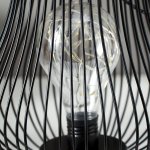 Ночник 16123/1 LED от батареек 3ААА черный 18х18х24,5 см