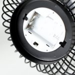 Ночник 16123/1 LED от батареек 3ААА черный 18х18х24,5 см