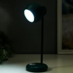 Лампа настольная 16044/1GR LED 4Вт 3 режима  АКБ USB зеленый 10,5х10,5х31 см