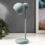 Лампа настольная 16044/1GY LED 4Вт 3 режима  АКБ USB серый 10,5х10,5х31 см