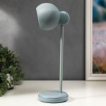 Лампа настольная 16044/1GY LED 4Вт 3 режима  АКБ USB серый 10,5х10,5х31 см
