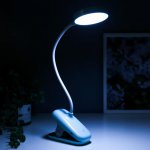 Лампа настольная 16046/1 26хLED 5Вт 3 режима  АКБ USB МИКС 8,5х12,5х45,5 см