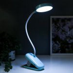 Лампа настольная 16046/1 26хLED 5Вт 3 режима  АКБ USB МИКС 8,5х12,5х45,5 см