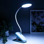 Лампа настольная 16046/1 26хLED 5Вт 3 режима  АКБ USB МИКС 8,5х12,5х45,5 см