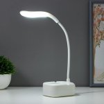 Лампа настольная 16052/1 14хLED 4Вт АКБ USB МИКС  8х10х40 см