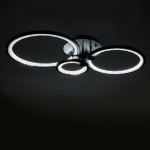 Люстра с ПДУ 71104/3BK LED 110Вт 3000-6000К диммер черный