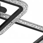 Люстра с ПДУ 71105/3BK LED 96Вт 3000-6000К диммер черный