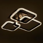 Люстра с ПДУ 71105/3BK LED 96Вт 3000-6000К диммер черный