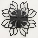 Люстра с ПДУ 71108/12BK LED 312Вт 3000-6000К диммер черный 82х82х13 см