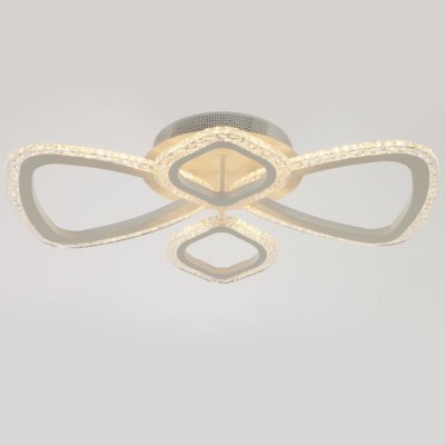 Люстра с ПДУ 71101/4WT LED 80Вт 3000-6000К диммер белый 56х46х7 см Люстра с ПДУ 71101/4WT LED 80Вт 3000-6000К диммер белый 56х46х7 см