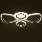 Люстра с ПДУ 71101/4WT LED 80Вт 3000-6000К диммер белый 56х46х7 см