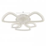 Люстра с ПДУ 71101/6WT LED 120Вт 3000-6000К диммер белый 60х60х10 см