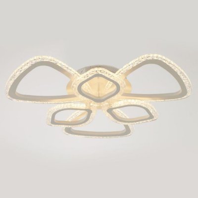 Люстра с ПДУ 71101/6WT LED 120Вт 3000-6000К диммер белый 60х60х10 см