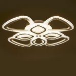 Люстра с ПДУ 71101/8WT LED 160Вт 3000-6000К диммер белый 65х65х10 см