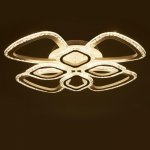 Люстра с ПДУ 71101/8WT LED 160Вт 3000-6000К диммер белый 65х65х10 см