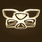 Люстра с ПДУ 71102/8WT LED 160Вт 3000-6000К диммер белый 67х67х10 см