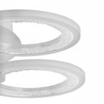 Люстра с ПДУ 71103/6WT LED 132Вт 3000-6000К диммер белый 51х51х10 см