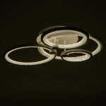 Люстра с ПДУ 71104/4WT LED 142Вт 3000-6000К диммер белый 71х71х13 см