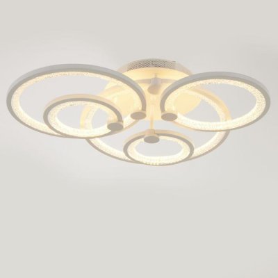 Люстра с ПДУ 71104/5WT LED 164Вт 3000-6000К диммер белый