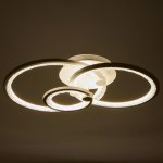 Люстра с ПДУ 71104/3WT LED 110Вт 3000-6000К диммер белый