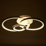 Люстра с ПДУ 71104/3WT LED 110Вт 3000-6000К диммер белый