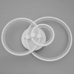 Люстра с ПДУ 71104/3WT LED 110Вт 3000-6000К диммер белый