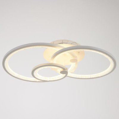 Люстра с ПДУ 71104/3WT LED 110Вт 3000-6000К диммер белый